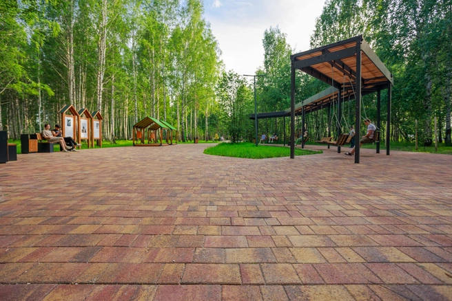 Весной 2025 года Парк им. Лагунова вышел в финал премии «Лучшие парки России» | Источник: «Поревит»