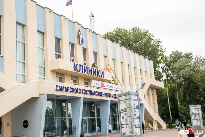 Скульптурный комплекс появится на территории клиник СамГМУ | Источник: Роман Данилкин / 63.RU
