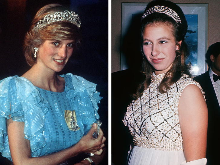 Почему принцесса Анна могла носить тиару до брака, а принцесса Диана — нет