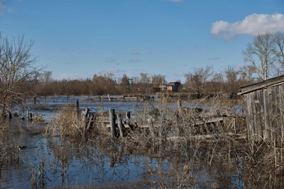 Уровень воды в реках юга Кузбасса приближается к опасным отметкам