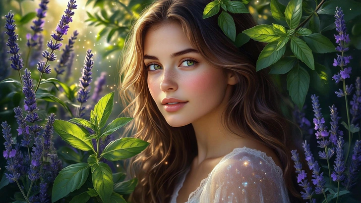 Магические свойства растений, о которых вы не знали: 5 трав для защиты дома, привлечения любви и удачи | Источник: Шедеврум