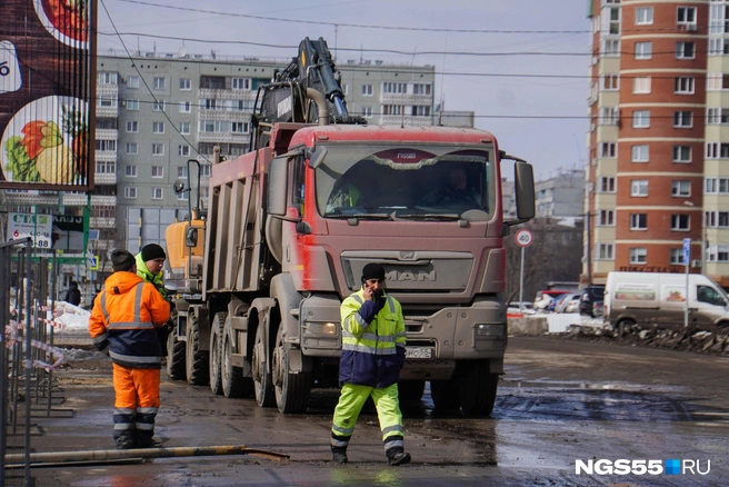 Омичи смогут проехать по всему бульвару уже летом 2025 года  | Источник: Евгений Софийчук / NGS55.RU