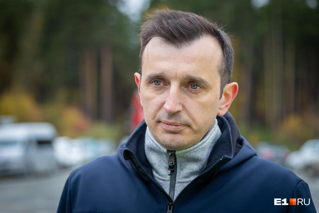 Начальник Уралуправтодора Евгений Куркин | Источник: Владислав Лоншаков / E1.RU