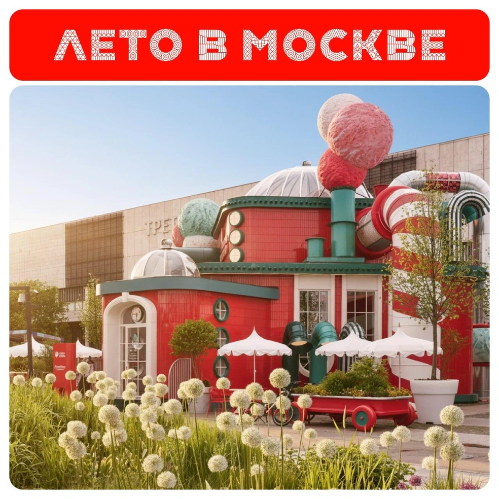 Рай для любителей мороженого | Источник: Сделано в Москве / Telegram