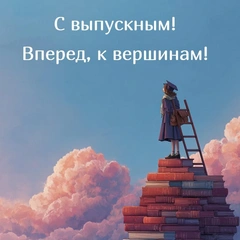 Красивые открытки на выпускной 2026 для учителей, выпускников и их родителей — в общем, всех