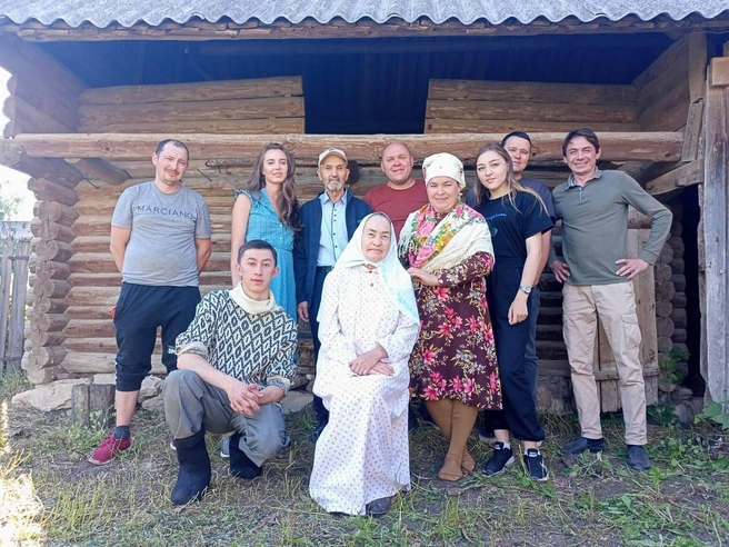 Фото со съемок фильма «Плакса» | Источник: предоставлено Ильназом Гаффановым