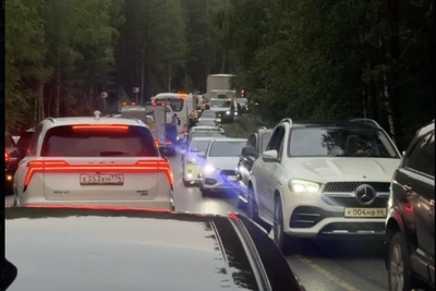 На Серовском тракте ввели перекрытия из-за подтопления