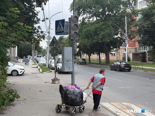 Маяковского осталась даже без работающих светофоров | Источник: Сергей Петунин / YA62.RU