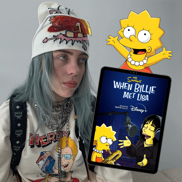 Уроки музыки со звездой: Билли Айлиш появится в короткометражке мультика «Симпсоны» 😱