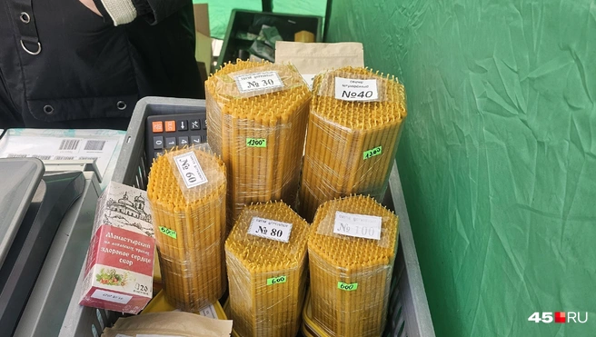 Церковные свечи | Источник: Дарья Никитченко / 45.RU