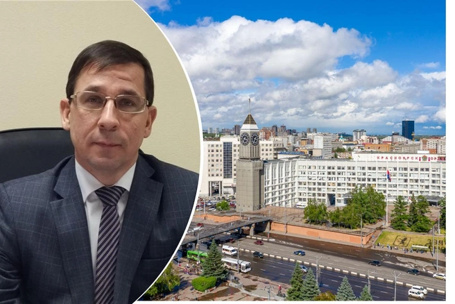 Максим Волков уже второй раз за год увольняется с одной и той же должности | Источник: admkrsk.ru, Артем Ленц / NGS24.RU