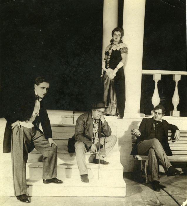 «Без вины виноватые» А.&nbsp;Н.&nbsp;Островского. 1939 г. Режиссер-постановщик&nbsp;— С.&nbsp;А.&nbsp;Танеев | Источник: Красноярский драматический театр имени А.&nbsp;С.&nbsp;Пушкина