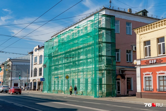 Дом № 24 не является объектом культурного наследия | Источник: Кирилл Поверинов / 76.RU