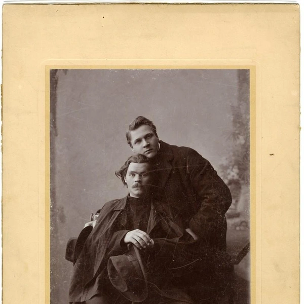 М. Дмитриев. Максим Горький и Федор Шаляпин. 1901 г. Из собрания НГИАМЗ | Источник: РОСФОТО