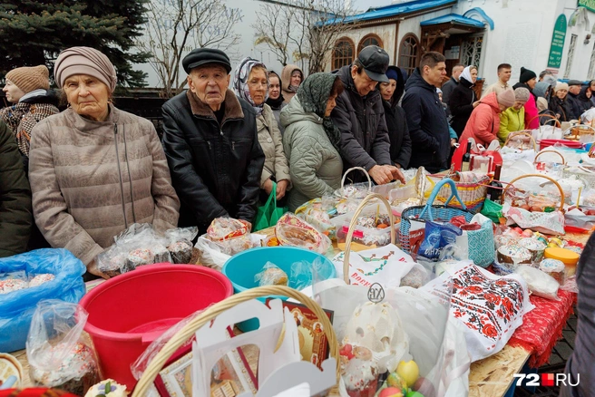 Посмотрите, как люди готовтся к Пасхе | Источник: Ирина Шарова / 72.RU