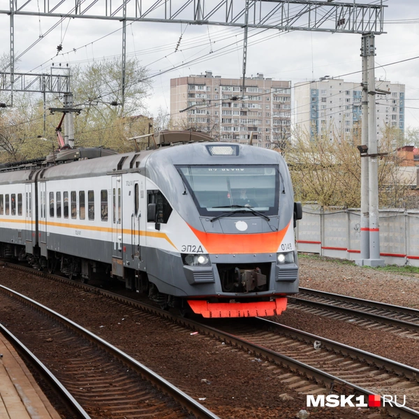 Электричка ЭП2Д на МЦД-4 | Источник: Дмитрий Толстошеев / MSK1.RU