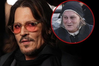 Johnny Depp becomes unrecognizable on set of 'A Christmas Carol'