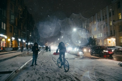 Архангельск ждет потепление и снег