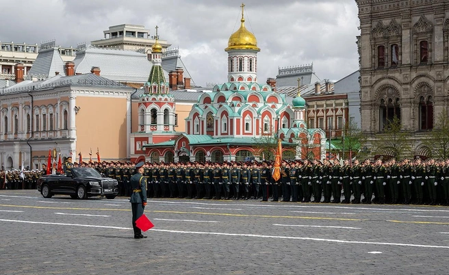 Традиционное зрелище на 9 Мая | Источник: Mos.ru