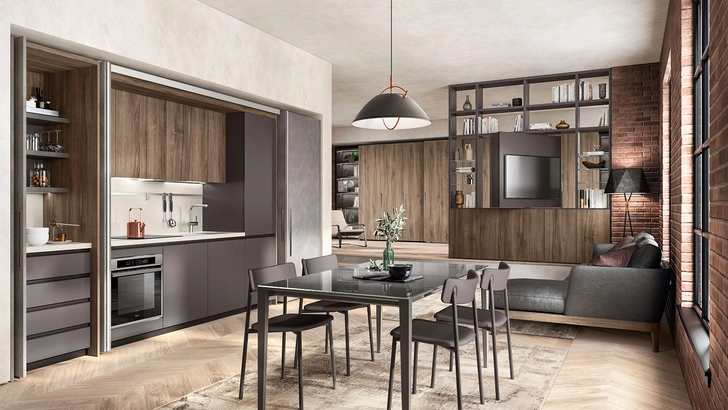 BoxLife: новая модульная система Scavolini