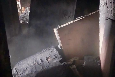 Трагедия при тушении пожара в поселке Беринговский