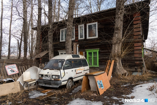 В огородах, порой, очень атмосферно | Источник: Мария Ленц / NGS24.RU