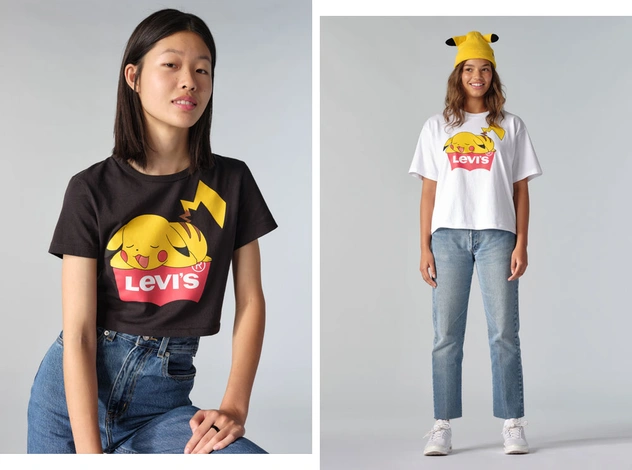 Ностальгия по 90-м: Levi’s выпустил яркую коллаборацию с Pokémon