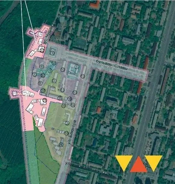 На эти два участка положил глаз застройщик | Источник: Главархитектура Уфы