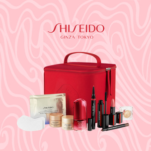 Идеальная косметичка на любой случай — набор для ухода и макияжа от Shiseido