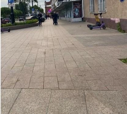 Сегодня следы стерли | Источник: администрация города Омска