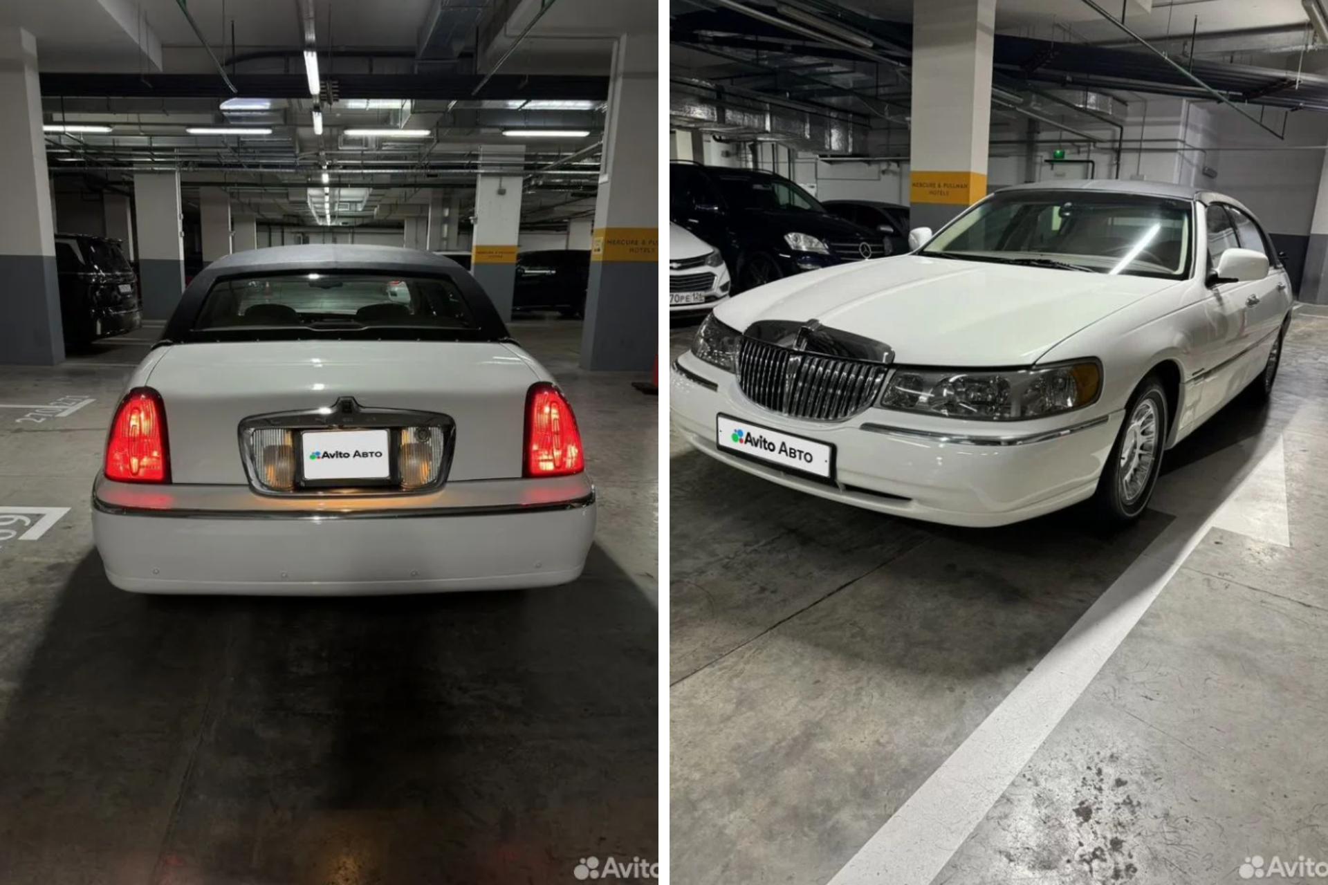 В Омске продают роскошный американский автомобиль Lincoln — фото
