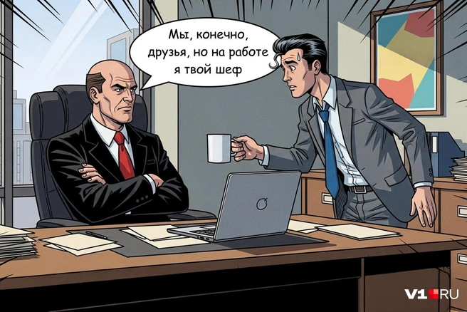 Дружба с начальством может довести до серьезных ссор и увольнения, а не премий и повышения | Источник: Мария Романова / Городские медиа