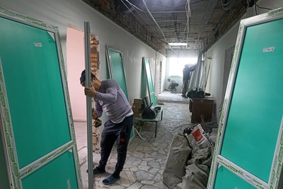 Стартовал капитальный ремонт поликлиники в Тамалинской больнице