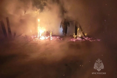 В пожаре в Назарове погибли две женщины, выжили подросток и отец
