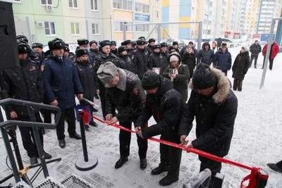 Открытие участкового пункта полиции в микрорайоне под Челябинском