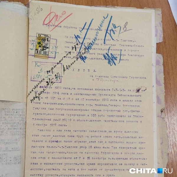 Это жалоба на изъятие дома  | Источник: Дарья Кливенкова / CHITA.RU