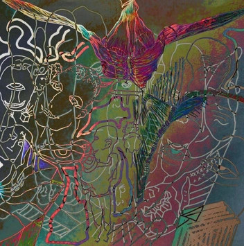 Сын Светланы вырос творческим человеком | Источник: kya.pitok / Instagram (деятельность запрещена в РФ)
