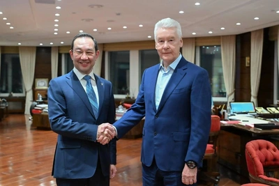 Nikolaev and Sobyanin Discuss Yakut Cinema Days