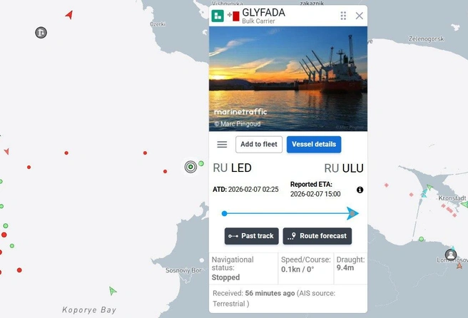 Источник: marinetraffic.com