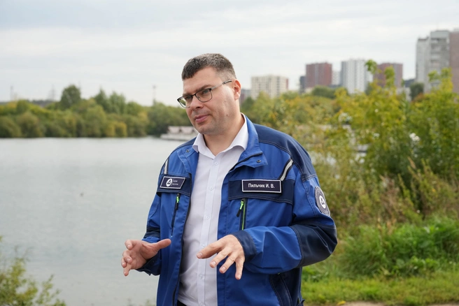 Заместитель главного инженера по ядерной, радиационной, промышленной безопасности и экологии ПАО «НЗХК» Иван Пильчик | Источник: ПАО «НЗХК»