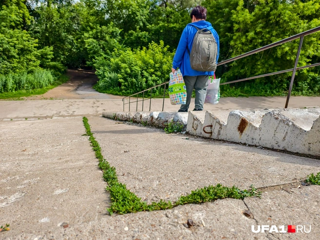 Лестница к парому | Источник: Булат Салихов / UFA1.RU