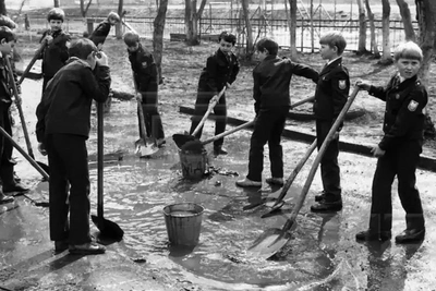 Весенняя слякоть в Кузбассе: как это было в советское время