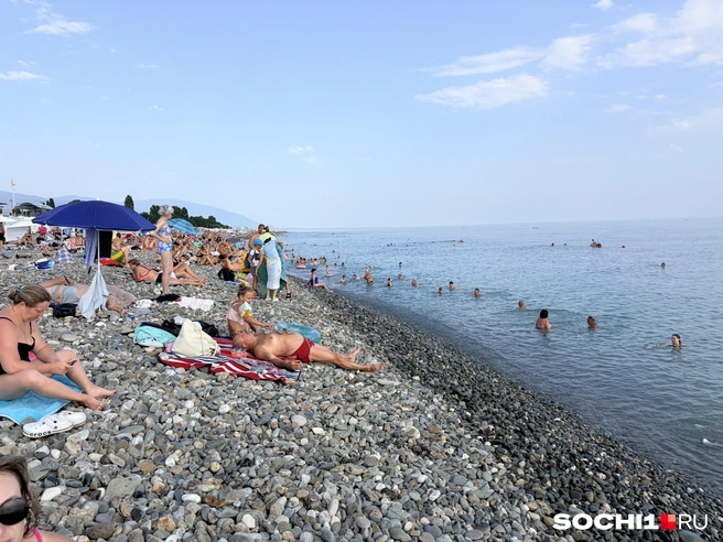 Фото обрыв не передает, но он есть  | Источник: Анна Грицевич / SOCHI1.RU