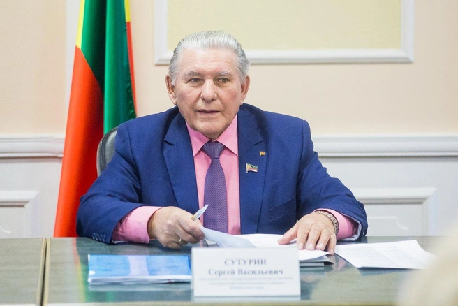 Депутат заксаобрания Забайкалья от КПРФ Сергей Сутурин | Источник: Диана Арнольд