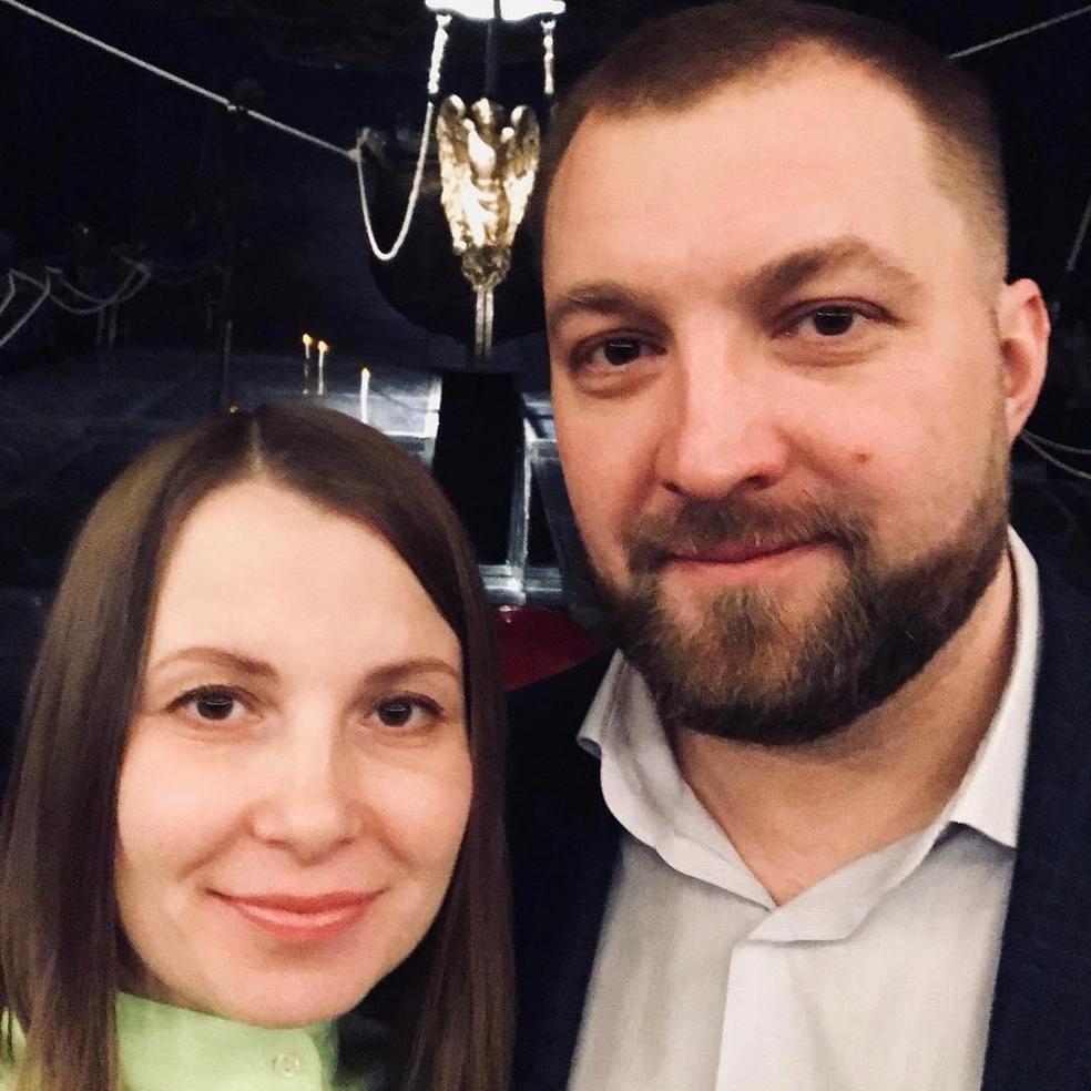 Елена и Андрей Мецлер, супруга будущего Уполномоченного по правам человека | Источник: Соцсети: Елены Мецлер