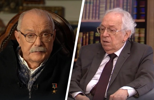 Никита Михалков раскритиковал идею переброски рек | Источник: БесогонТВ | besogontv / Rutube.ru, Книжный День / Rutube.ru