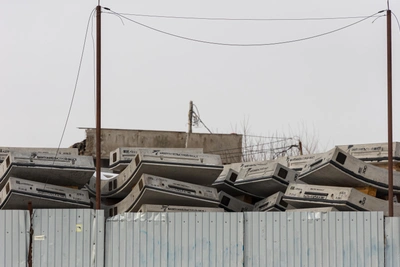 Кольца для метро на Предмостной: временное хранение или новые планы?