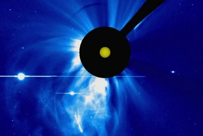 Sun Produces Double Explosion, Earth Calms Down