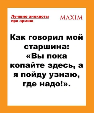 Лучшие анекдоты про армию, призыв и службу