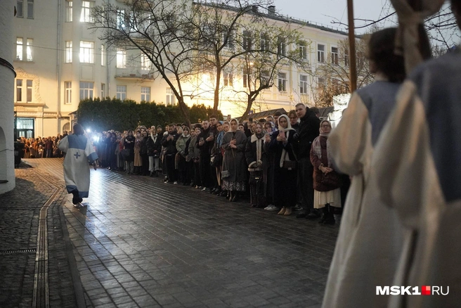 В церкви Антипы было многолюдно | Источник: Артем Рамазани-Зубов / MSK1.RU